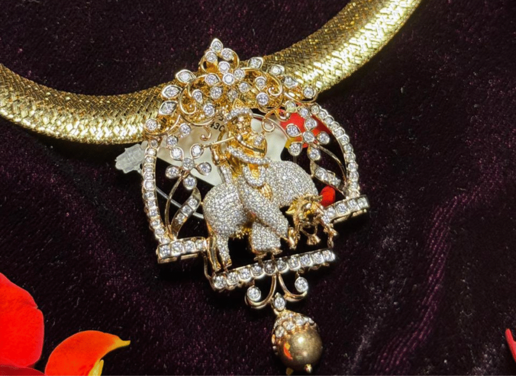 Butta Bomma Jewellery Krishna pendent