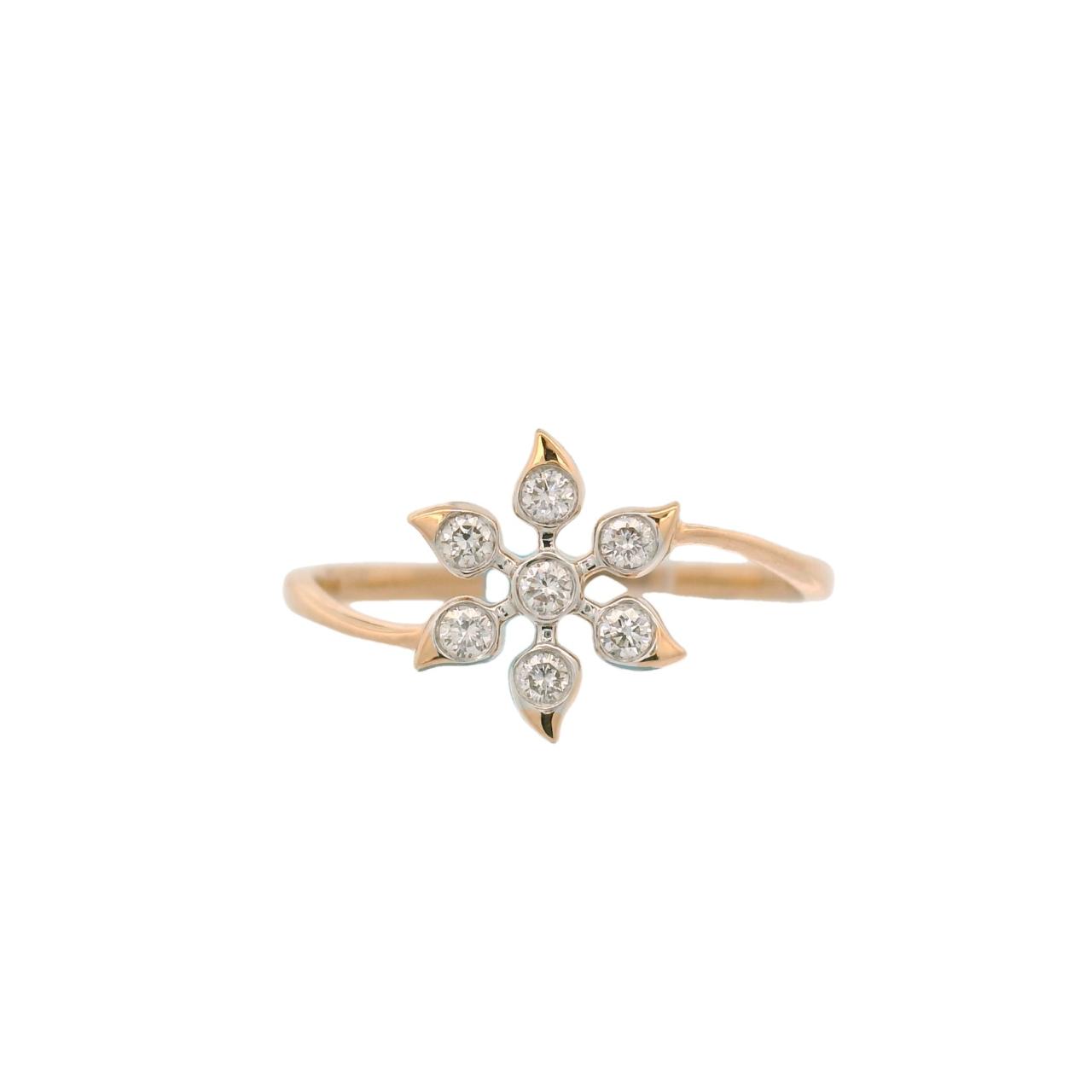 Butta Bomma Jewellery Stud Flower Ring