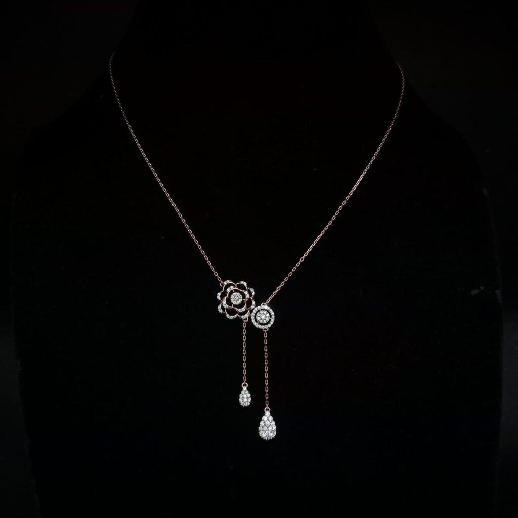 Butta Bomma Jewellery droplets chain