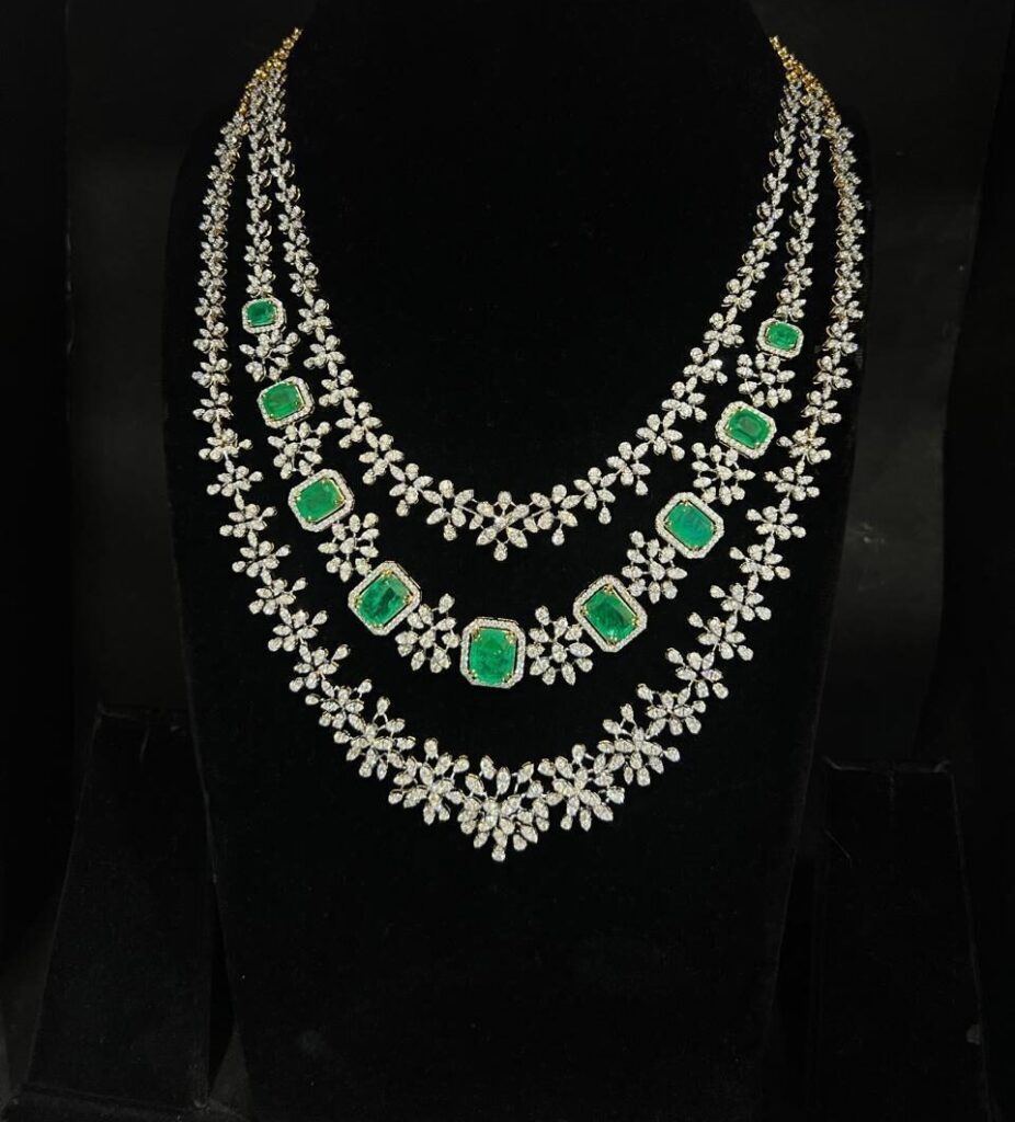 Butta Bomma Jewellery 3 layer Necklace