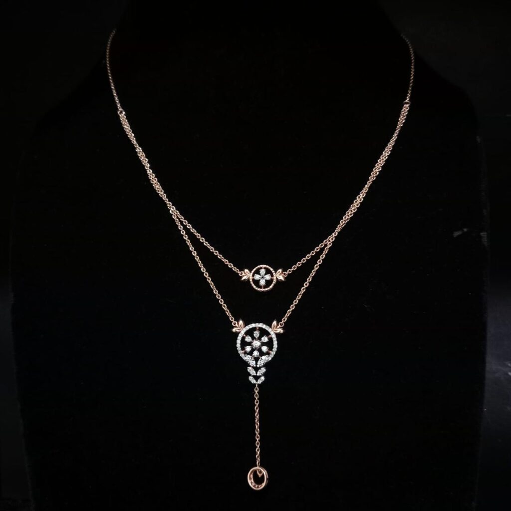 Butta Bomma Jewellery 2 layer chain