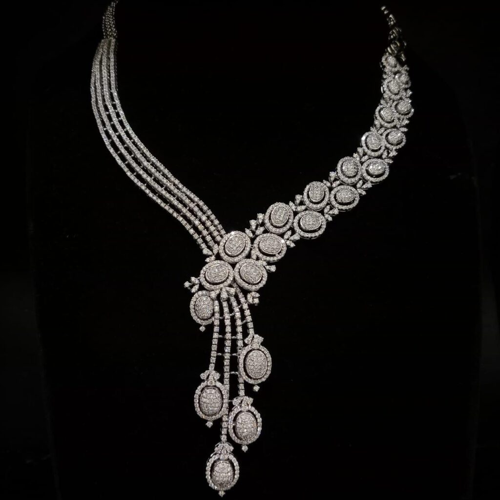Butta Bomma Jewellery Diamond Necklace