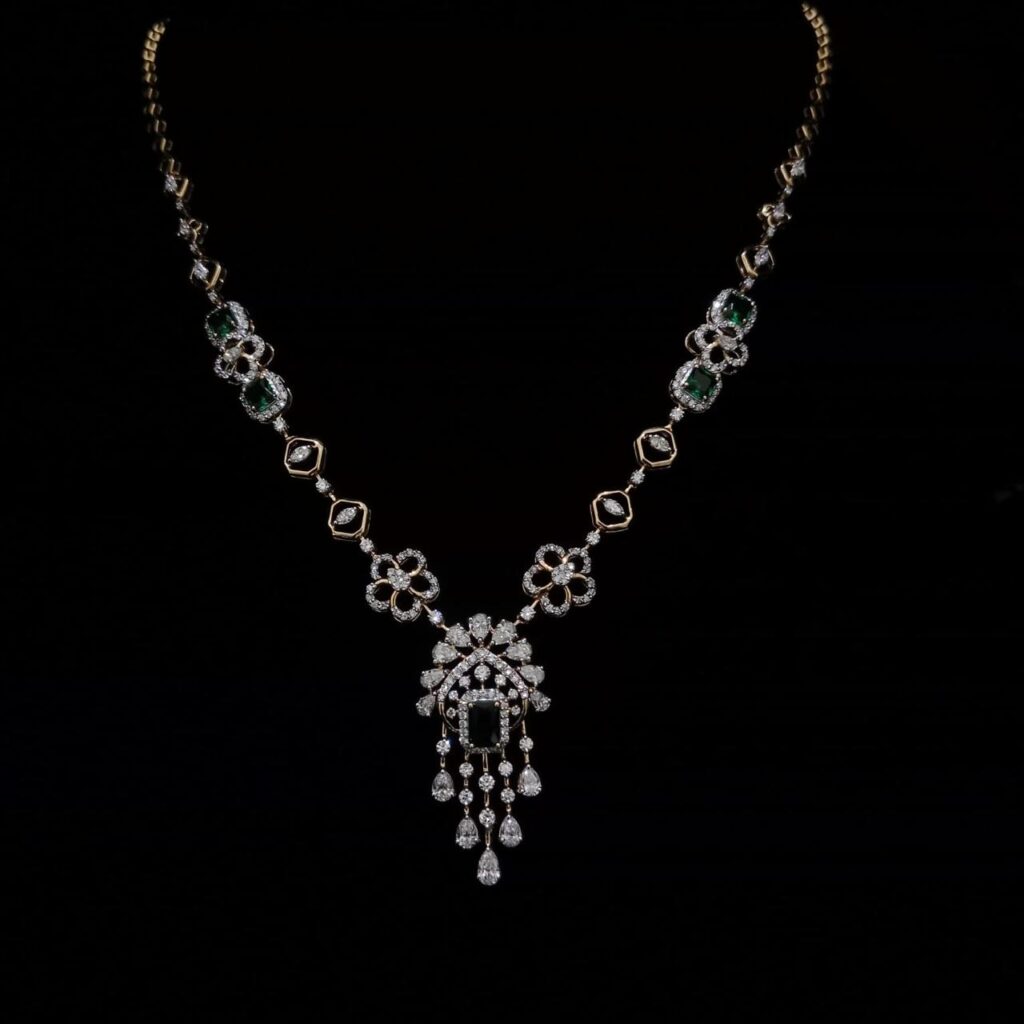 Butta Bomma Jewellery Floweral necklace